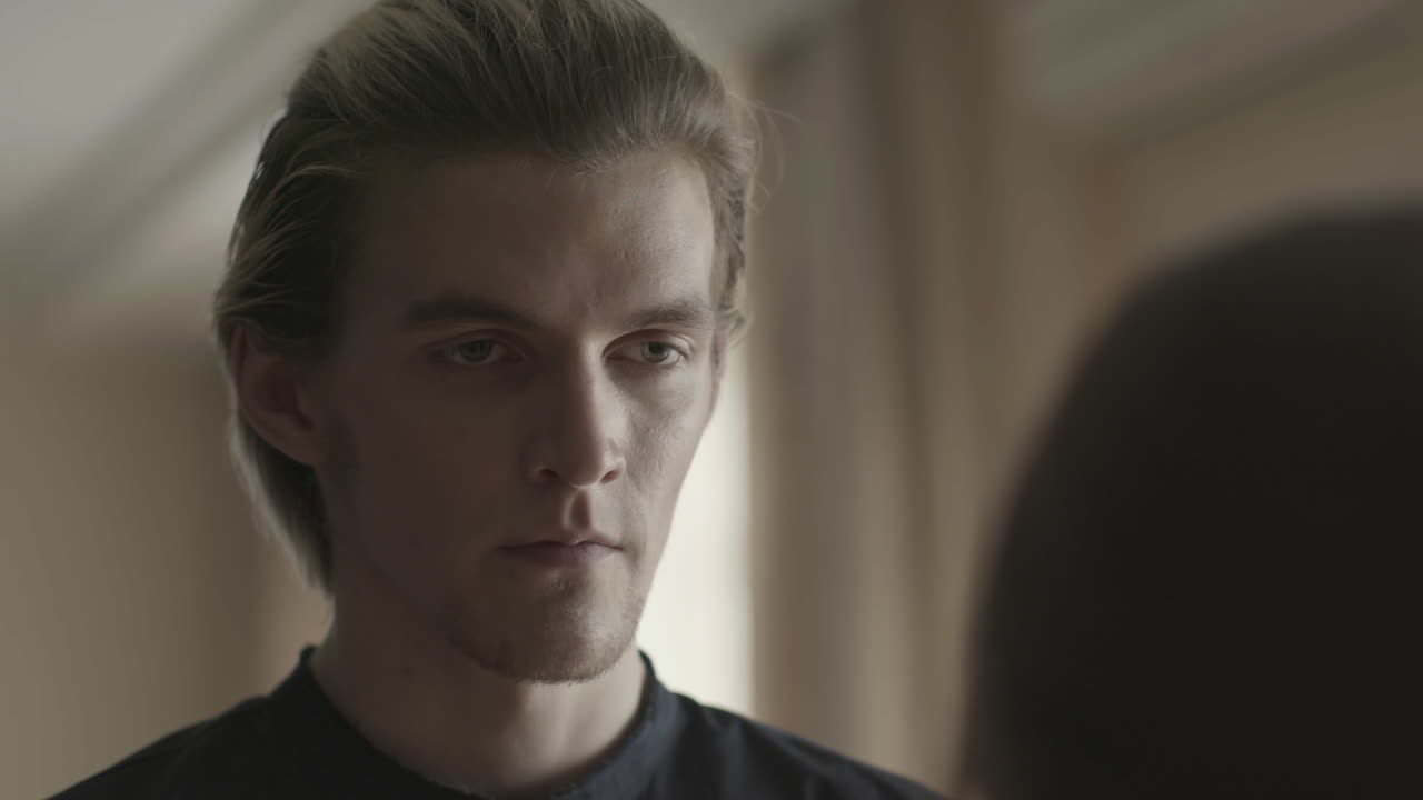 primer plano de un joven