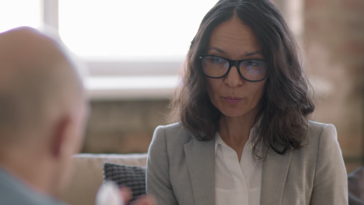 Female Therapist Counseling Client