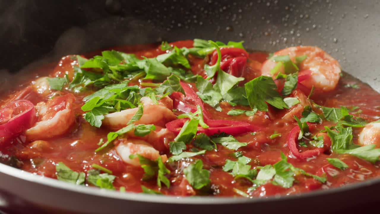 Shrimp in Tomato Sauce