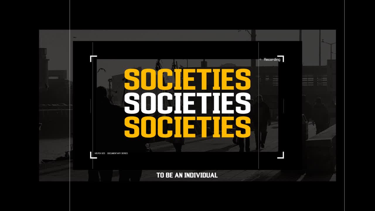 People, Societies, and Problems Documentary Series