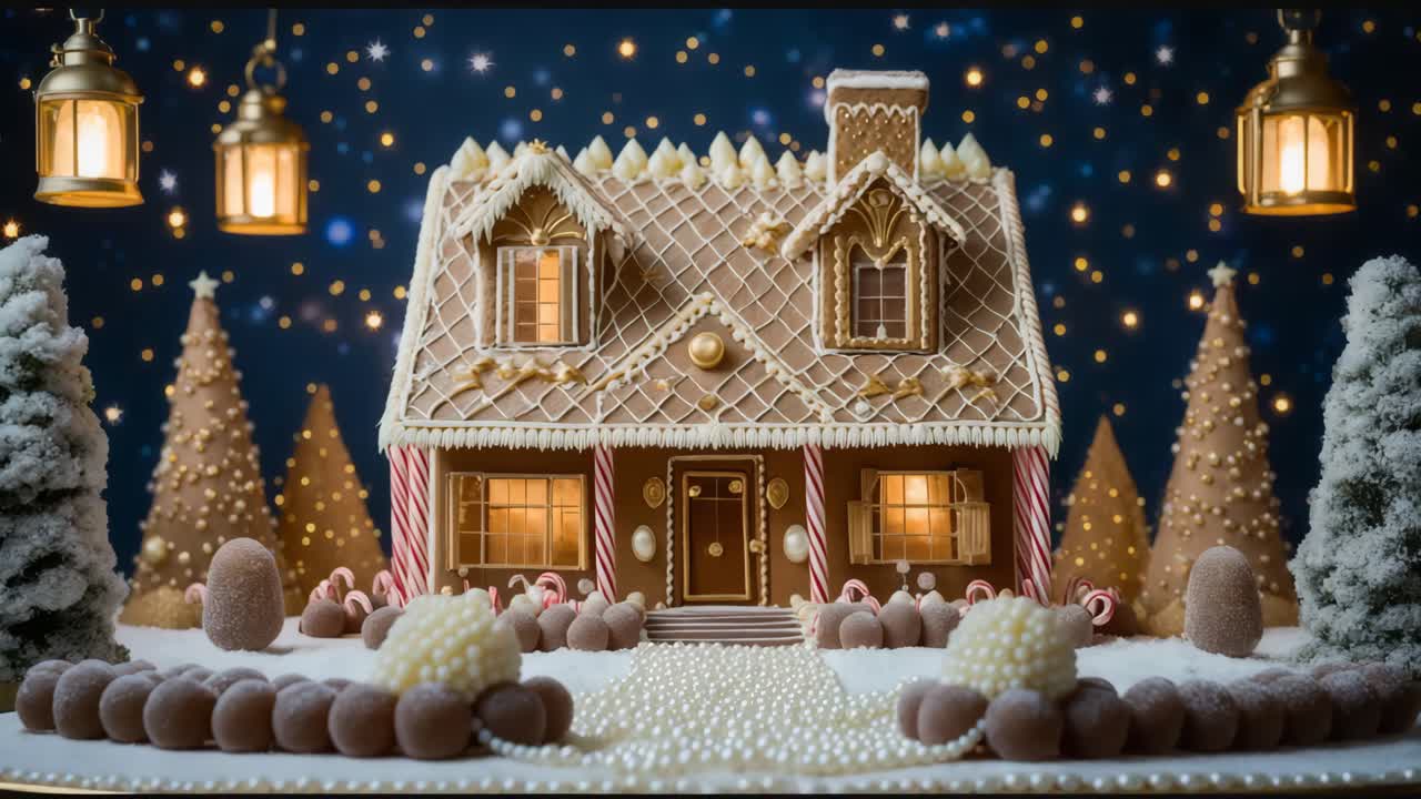 진저브레드 하우스 디스플레이