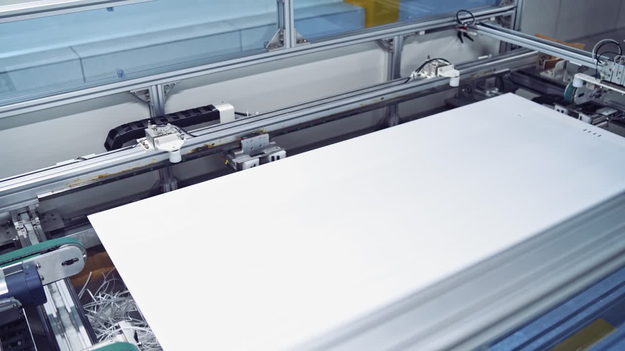 Solar power panel. Green energy. Electricity. Power energy pannels. Solar batteries plant. Closeup.