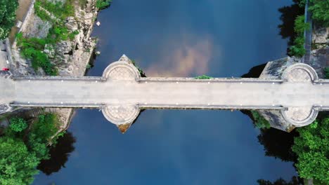 monastery and historic bridge of amarante over the tâmega river