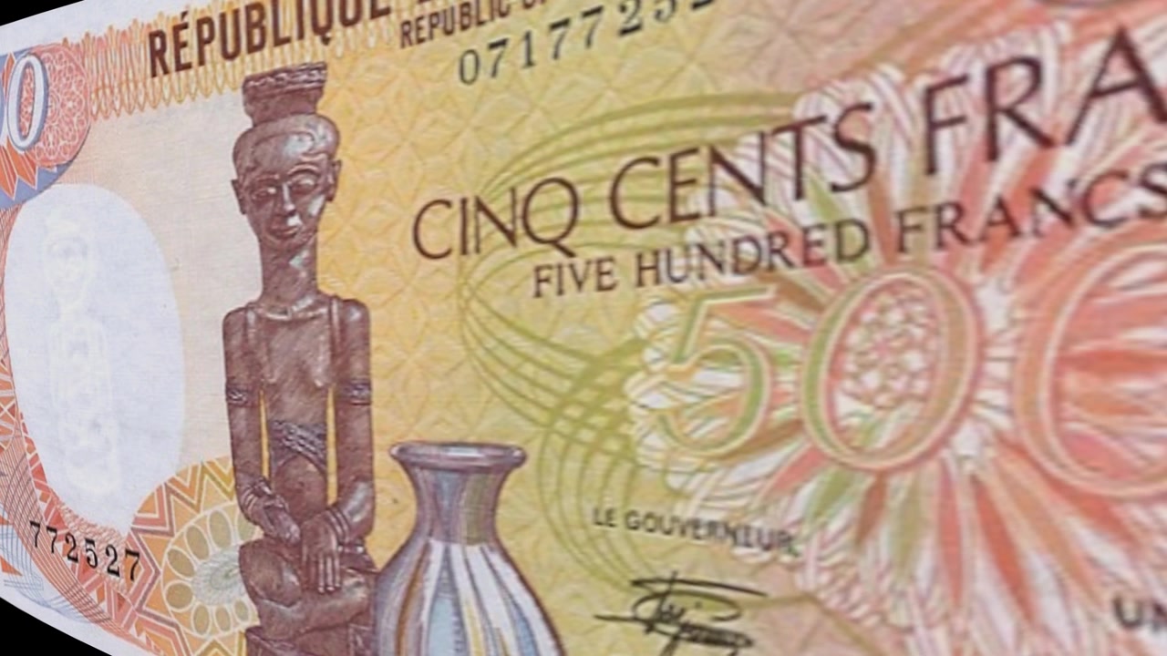 Kamerunsk 500 Franc-seddel