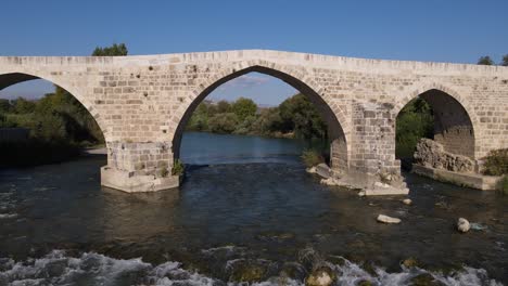 restored stone bridge