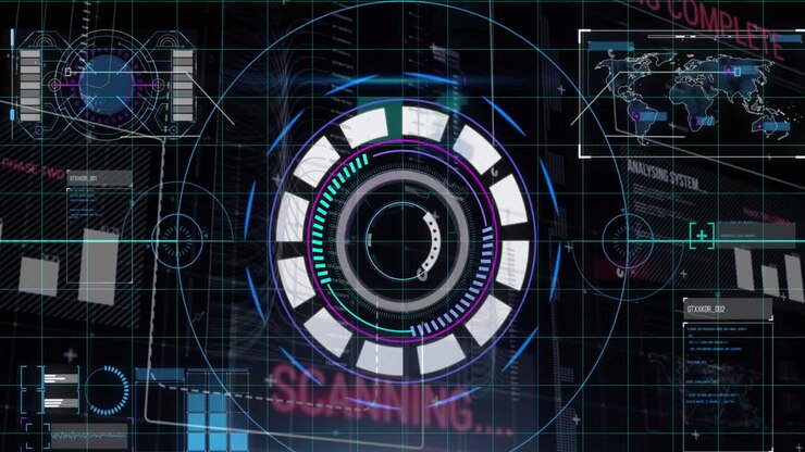 Animation of scope, data processing and statistics