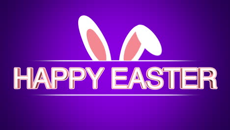 Happy-Easter-text-and-rabbit-on-purple-background-1