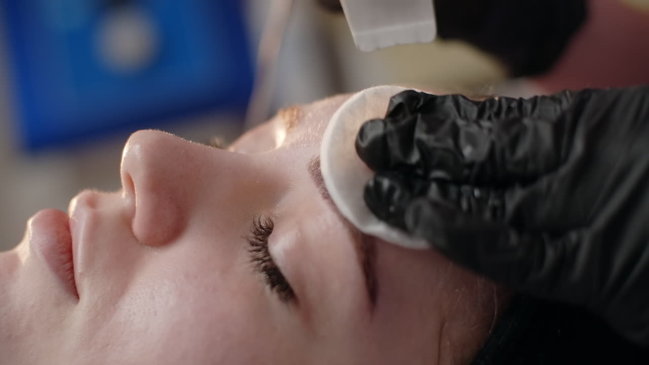 Facial Treatment in a Spa