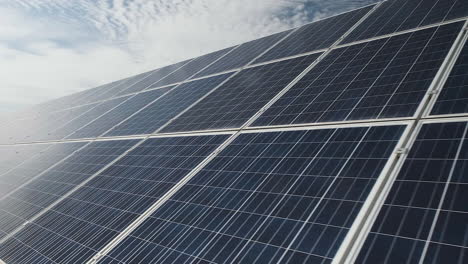 primer plano del panel solar en australia
