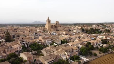 village of sineu and its church