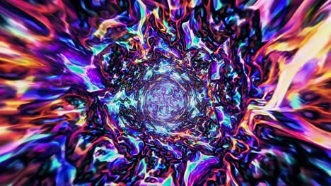 abstract psychedelic tunnel visuals