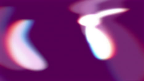Abstract blurred lights on purple background