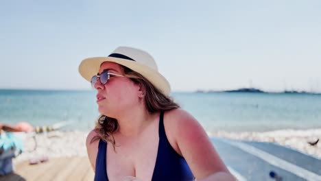 greek coast diary: influencer vlogs from beach club