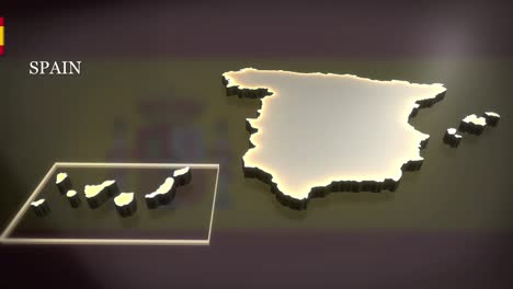 3d animated map of spain