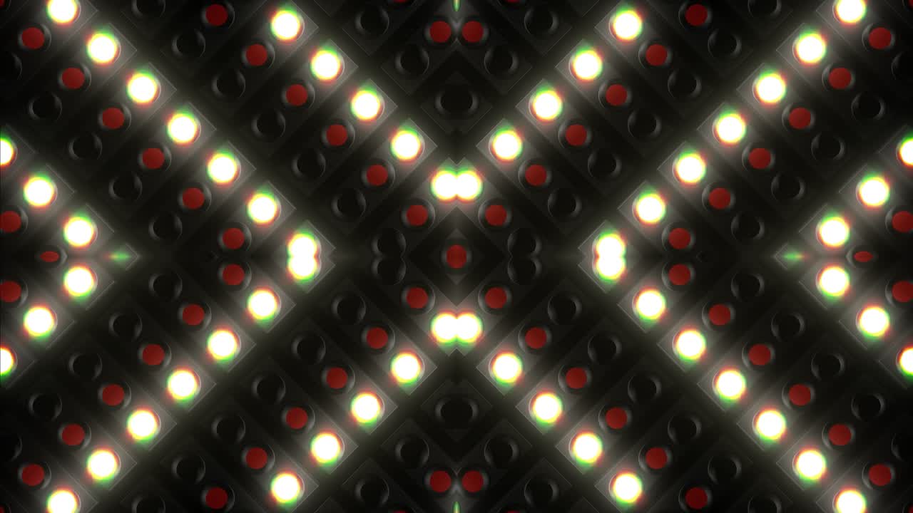 Abstract LED Panel Pattern