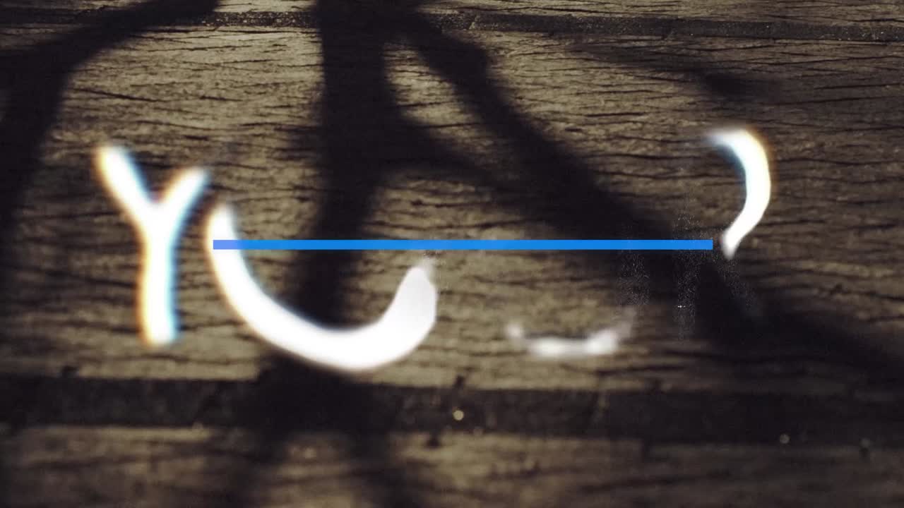 Creative Text Animations with Inspirational Words and Diverse Backgrounds
