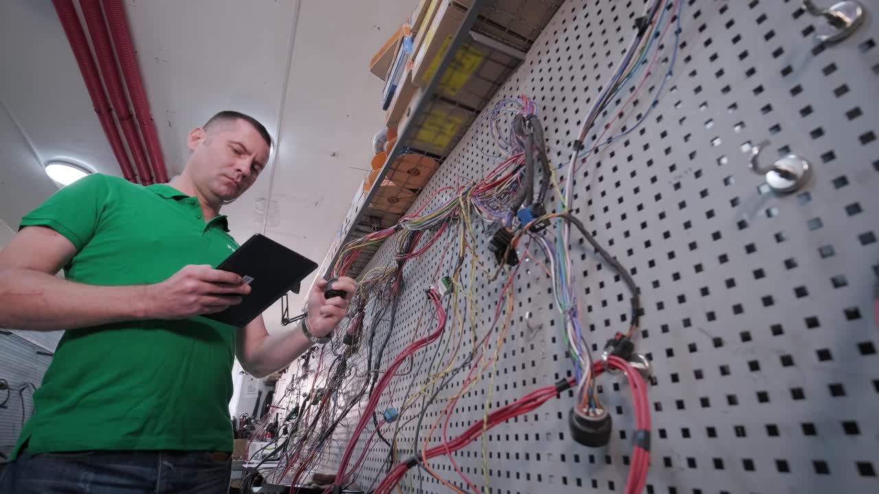 proceso de fabricación de arneses de cableado para vehículos, industria del automóvil