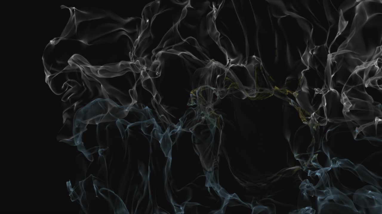 la bandiera di san marino si trasforma in fumo. concept di indebolimento dello stato, canale alfa.