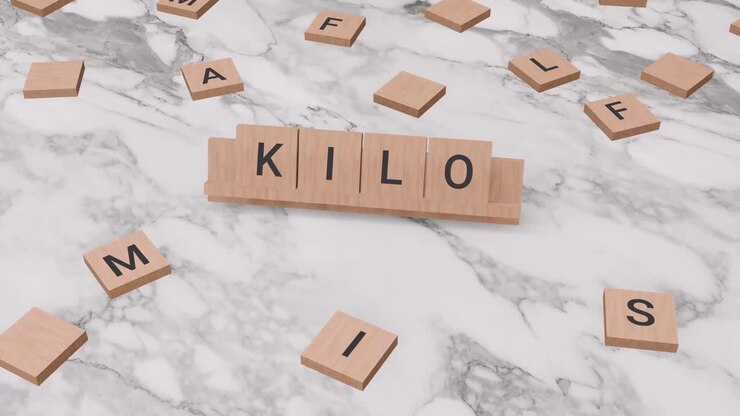 Kilo, parola su Scrabble