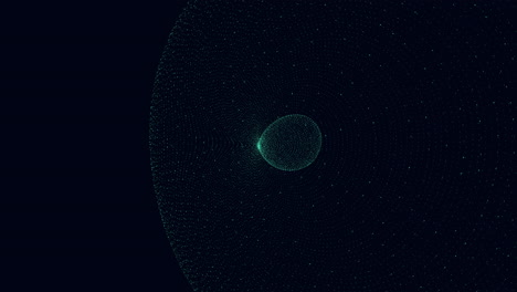 glowing red dot on dark background background image for websites and apps