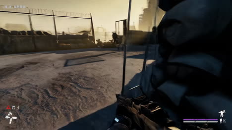 post-apocalyptic zombie combat