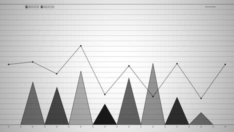 data and report statistics, animation with graph diagrams.