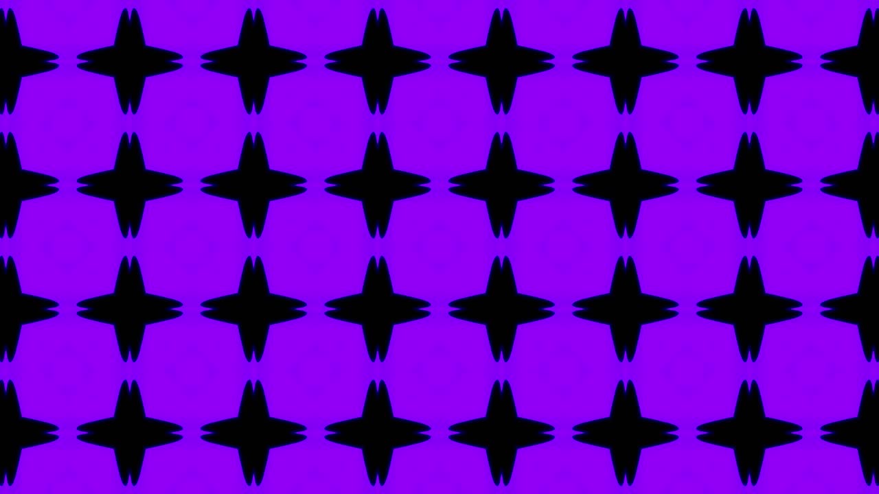 Abstract purple geometric seamless pattern background. Abstract Stripes Kaleidoscope Loop. Fast Psychedelic Colorful Kaleidoscope VJ background. Disco Abstract Motion Background. Kaleidoscope effect