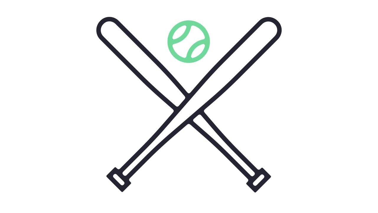 야구 아이콘 애니메이션