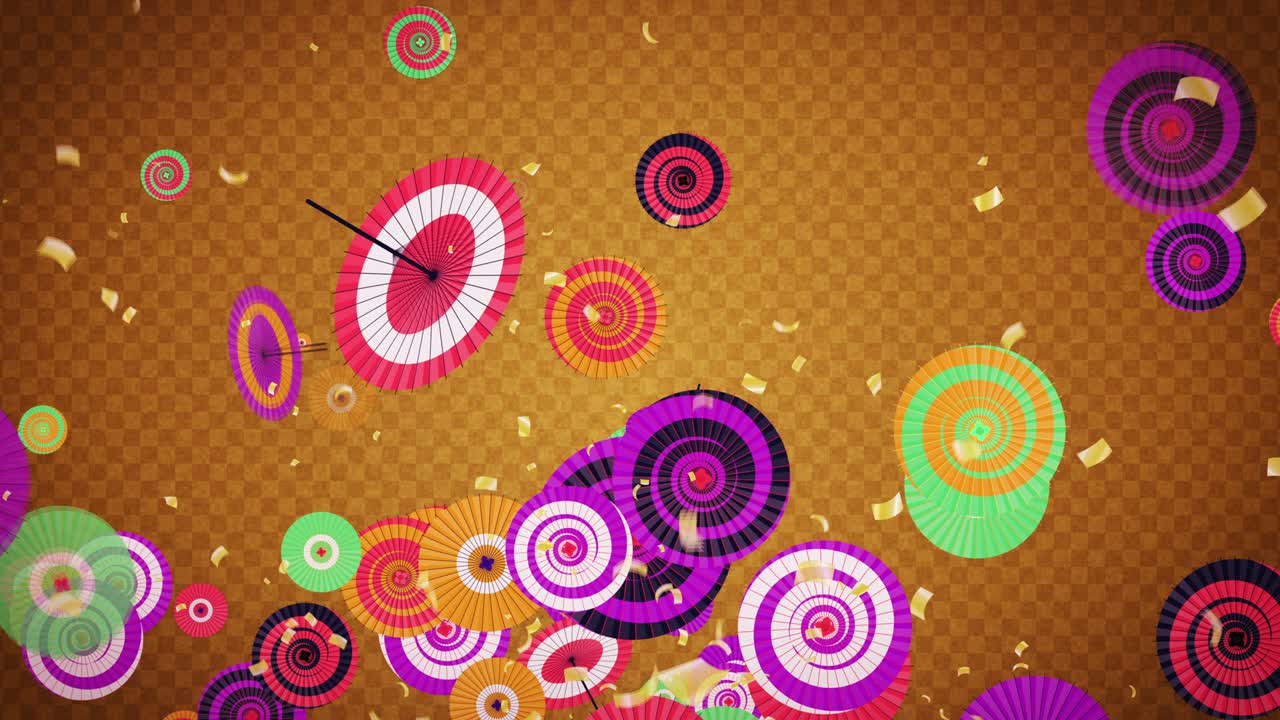 los paraguas japoneses.