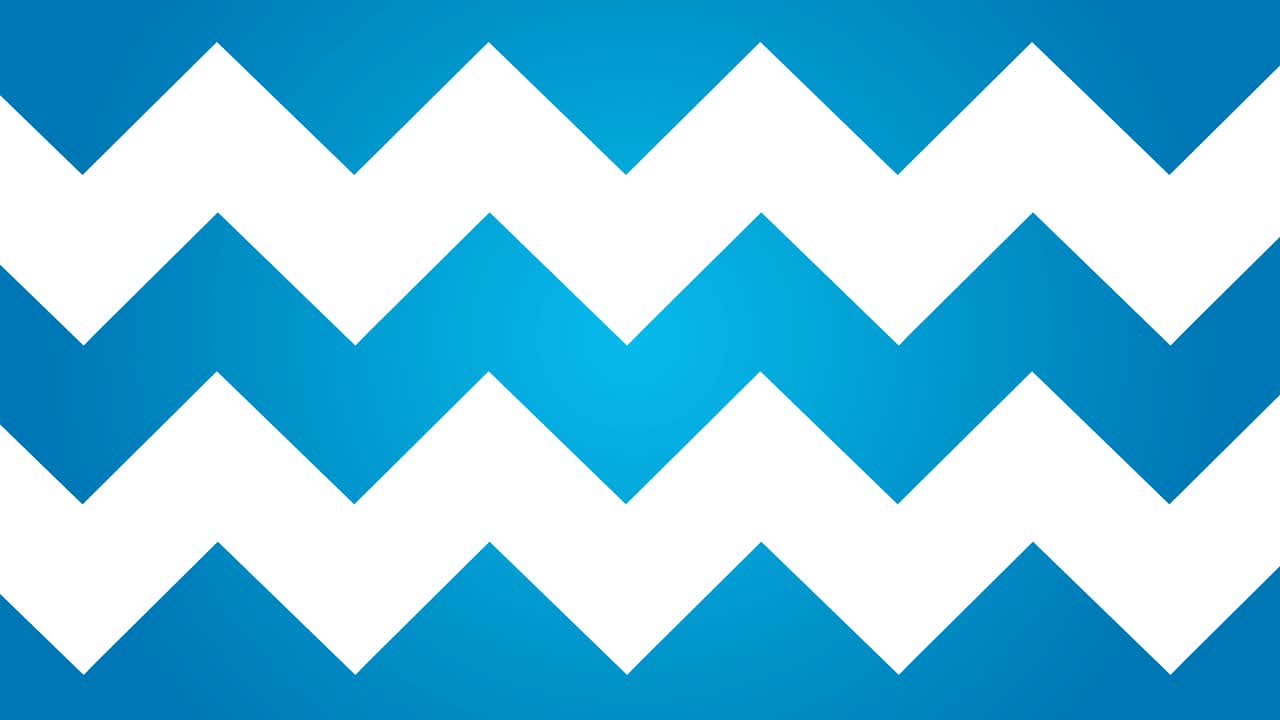 geometric wave line motion background loop blue and white