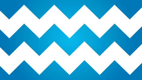 geometric wave line motion background loop blue and white