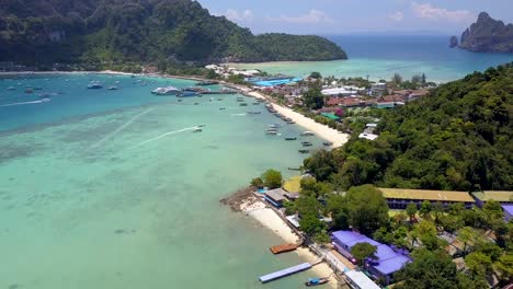 beautiful aerial footage of thailand