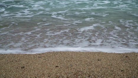 Coastal-Waves-Along-the-Beach-of-San-Bartolo,-Lima,-Peru