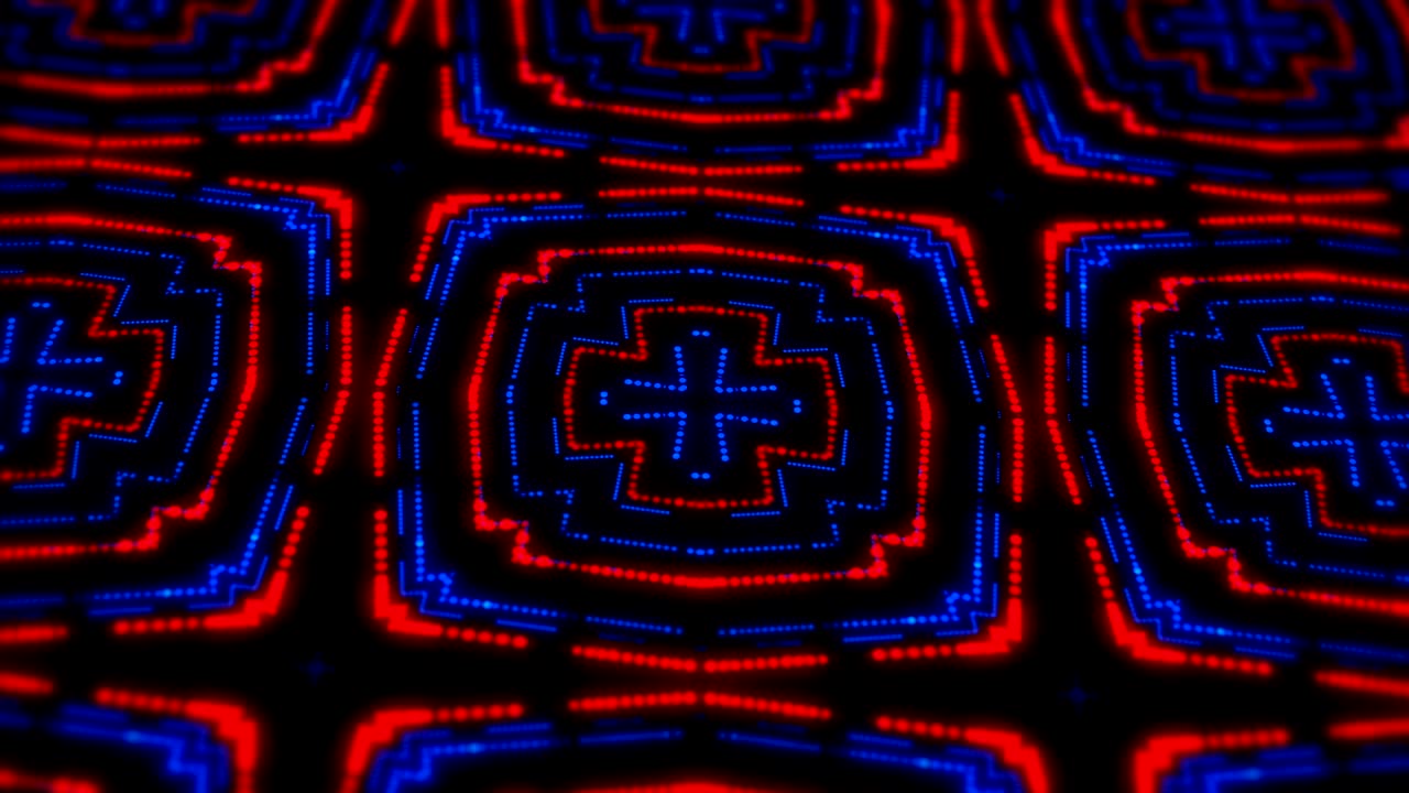 el fondo abstracto del caleidoscopio