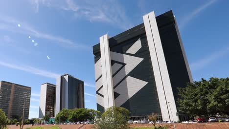 headquarters, central hub for bank of brazil operations and administration