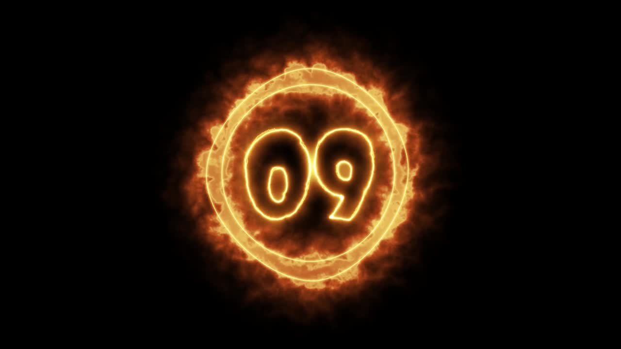 el cronometrador de minutos en el fondo. cuenta atrás de 60 a 0 segundos.