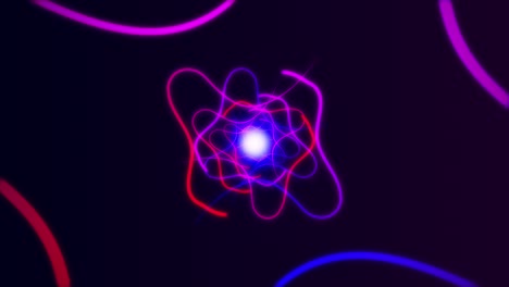 neon-hintergrund-bewegung nahtlose schleife