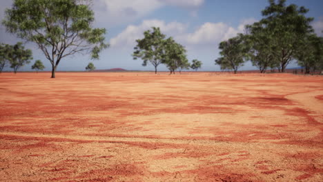tierra seca sin agua