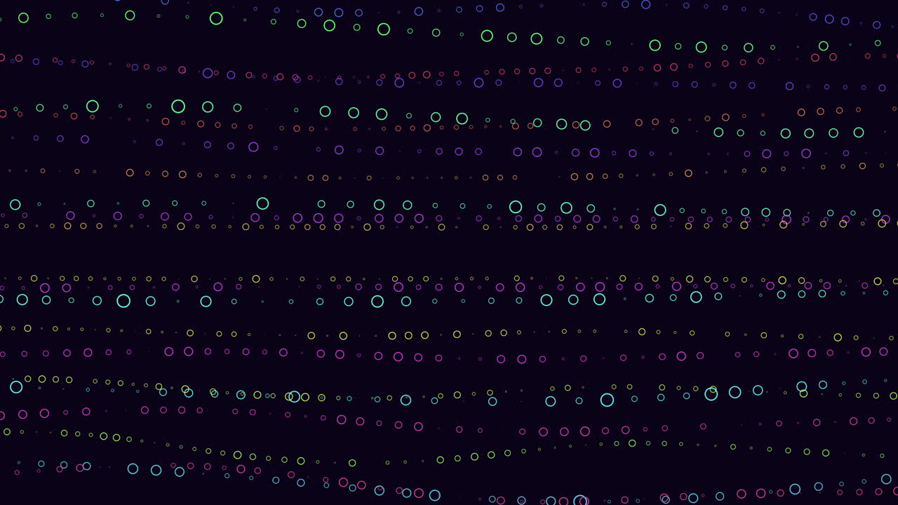 levendig dotgridpatroon op donkere achtergrond