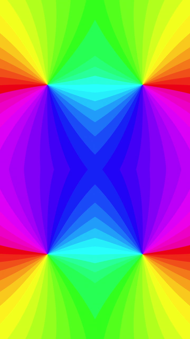 luces en espiral abstractas en vertical