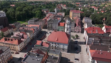 Ciudad-De-Paczkow-En-Polonia,-Provincia-De-Opole