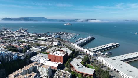 fishermans wharf at san francisco in california united states