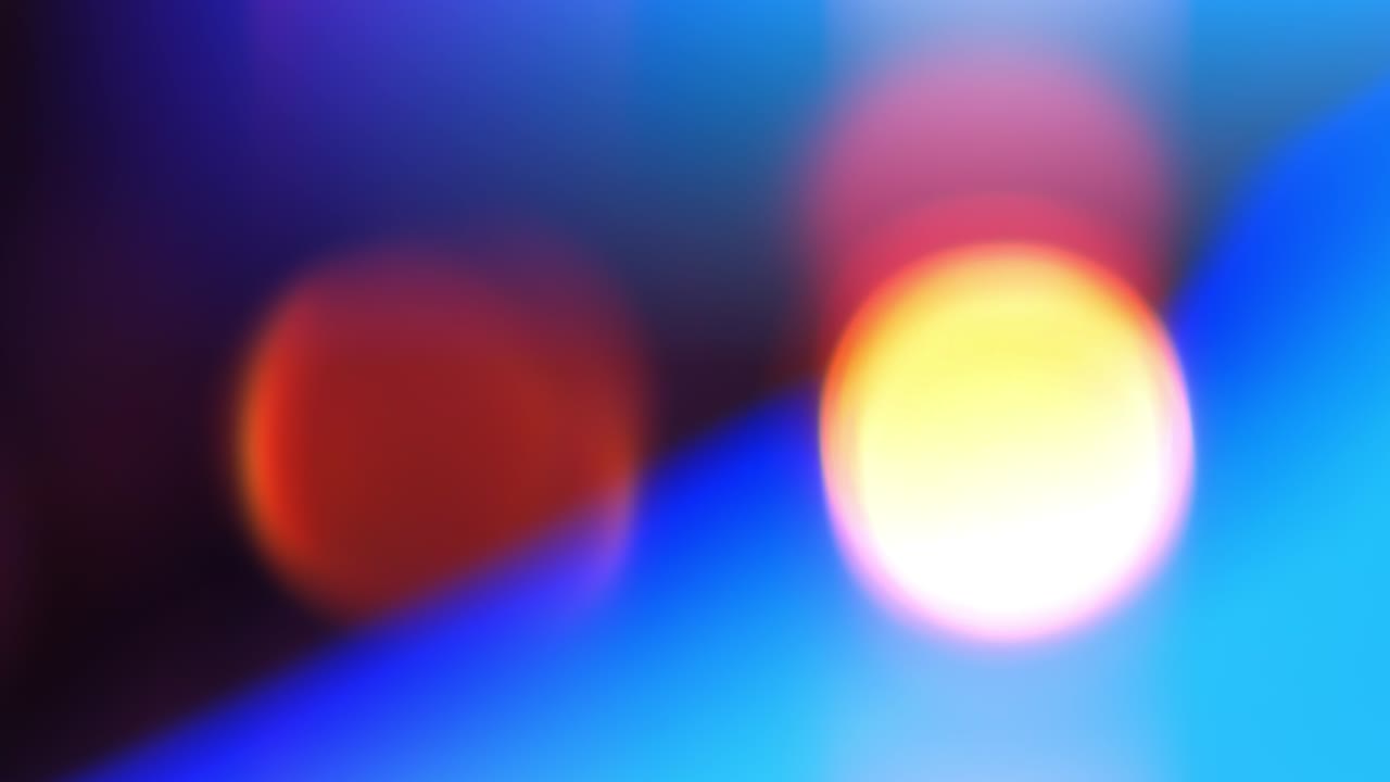 fondo azul bokeh, efectos de borrón claro de oro amarillo abstracto