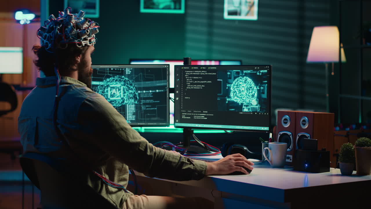 Computer scientist develops AI experiment, inserting his persona into cyberspace