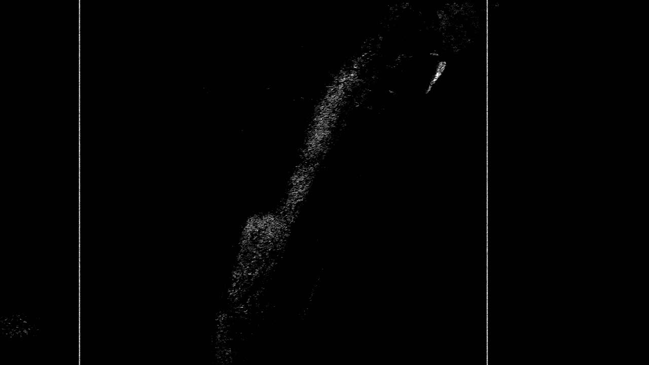 Hintergrund mit flackerndem digitalem Glitch und Bildrauschen