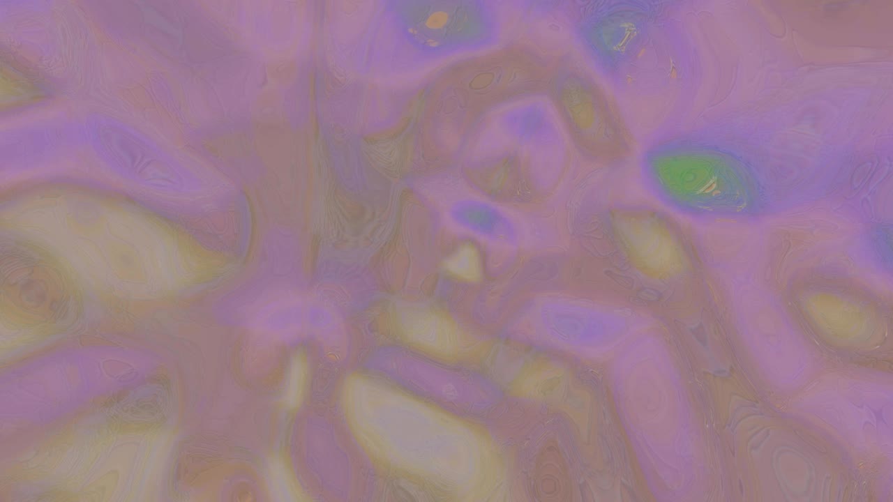 추상적이고 다채롭고 부드러운 무한 운동 또는 원활한 루프.