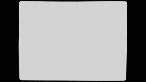 real 35mm 4x3 film frame overlay - dirty