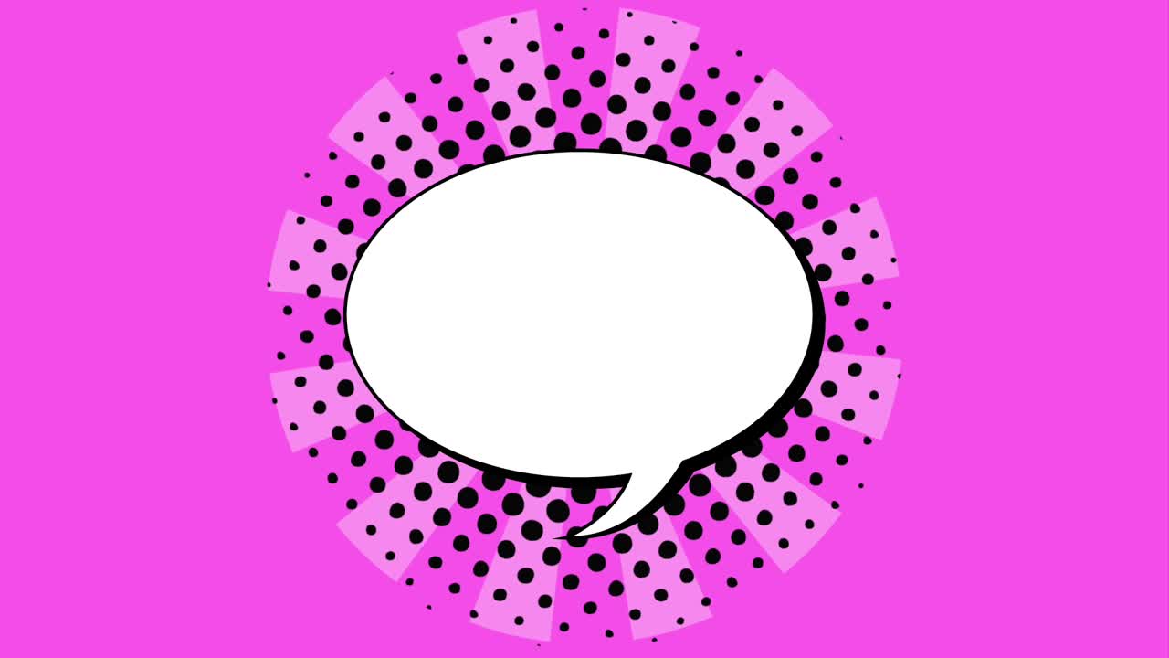 animación de arte pop