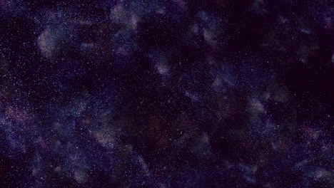 dynamic starry night purple and black background with moving white stars