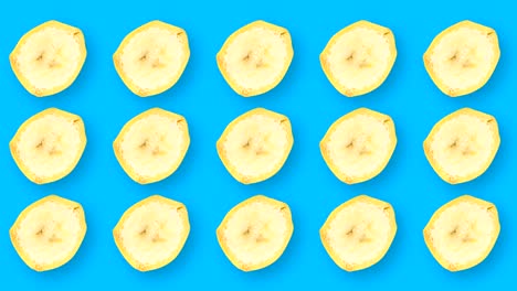 animated movie with moving and rotating fruits